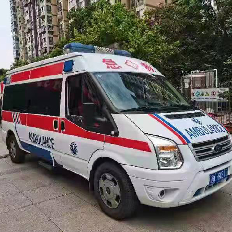 乌兰察布长途救护车护送病人返乡